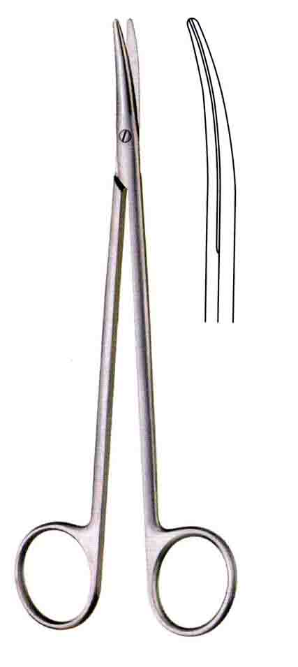 ALTIN SAPLI MAKAS 17CM EĞRİ